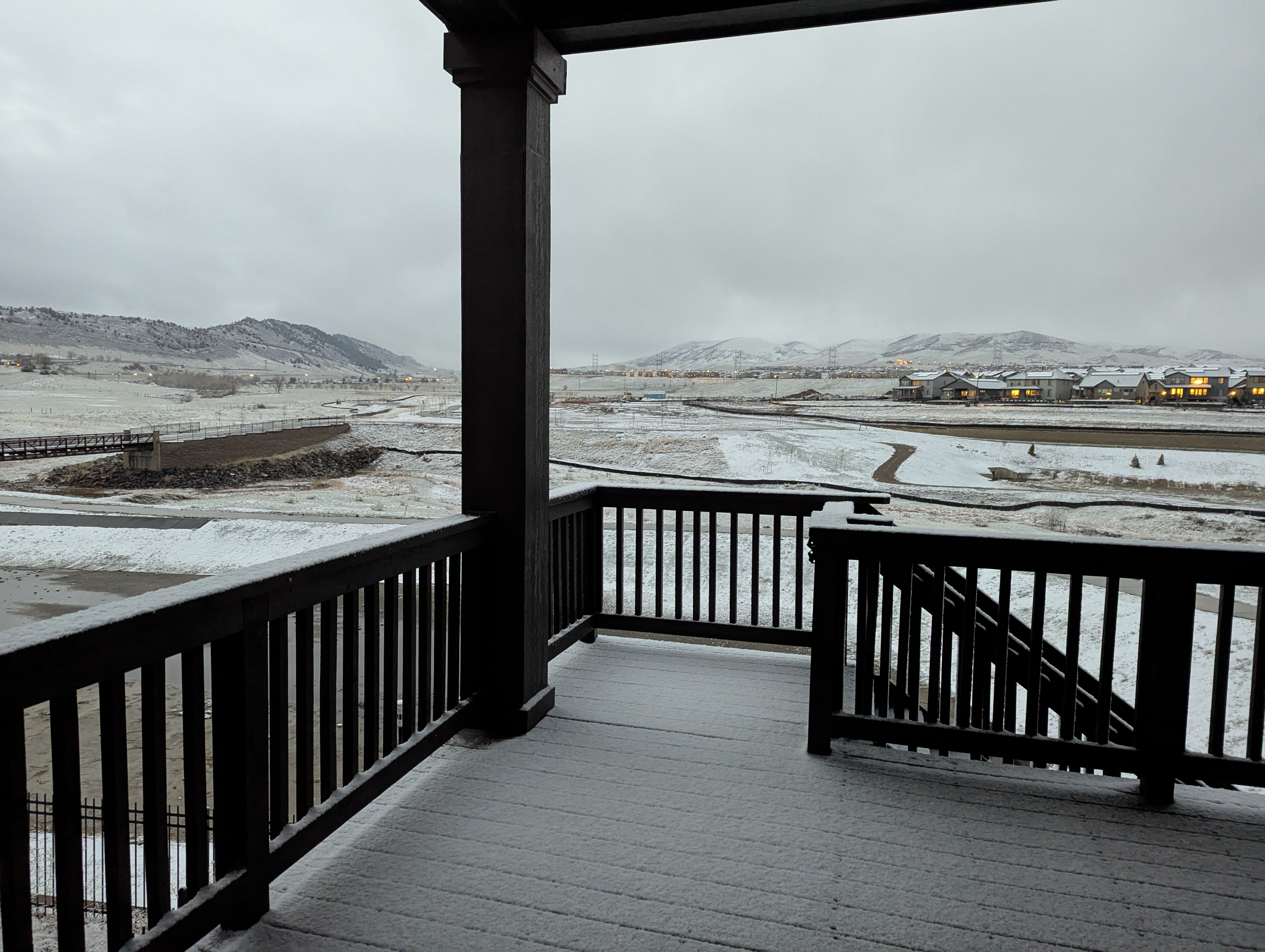 Snow, Morrison, Colorado